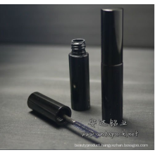 black empty plastic mascara tube